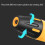 Watersproeipistolen Hogedruksproeiers-Enkel waterpistool wit 5
