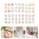 Round Wrapping Label Flower Wrapping Sticker for-Style five 3