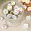 Round Wrapping Label Flower Wrapping Sticker for-Style five 5