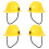 4 Mini Cappello Da Costruzione Per E Bambini 5