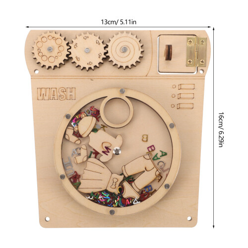 Wash Machine Busy Board -Cabeça Atividade Infantil 1