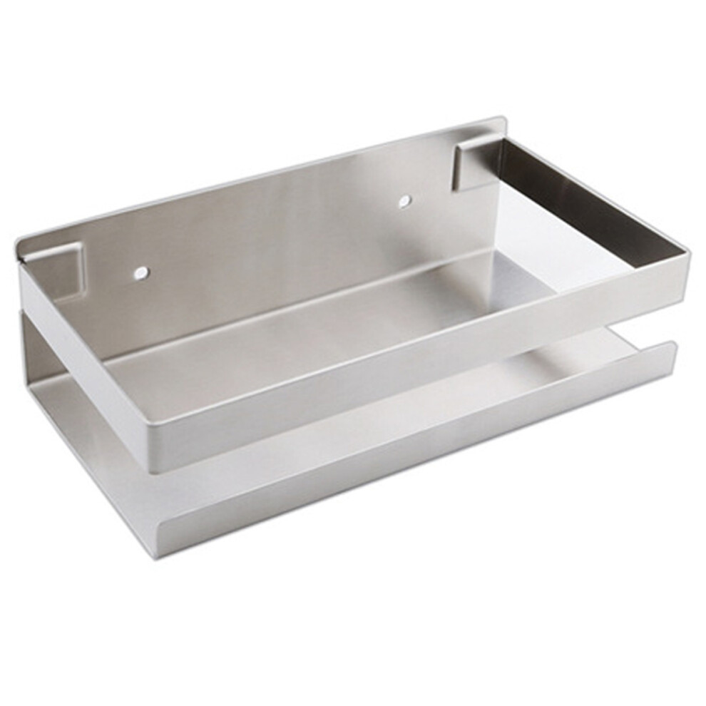Versatile Storage Organizer For Bathrooms And Kitchens, Floating Shelves With Contemporary Design And Increased Guardrail Height, Easy To Install Stai 9060116620999