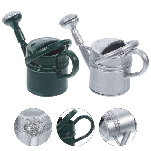 2 Stuks Mini Watering Can Micro Landscape 2