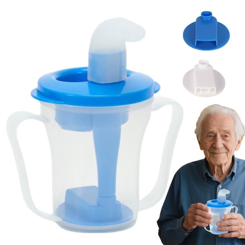 Cups With Straw For Elderly Patients SpillProof AntiChoking Drinking Cup For Hospital Home Or Travel