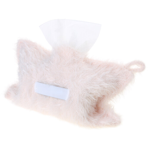 Beschermende Tissue Sleeve Tissue Box- Lichtroze grijs