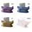 Decorative Tissue Box Moisture Proof Paper-Pale Pinkish Gray 3