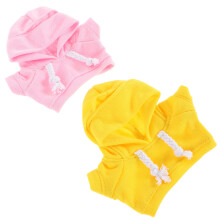 2Stk. Sweatjacke Für Plüschpuppen Kuscheltierbekleidung Bastelarbeiten