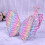 2Stk Hellrosa Rosa Fee Stab Set Für Kinder 6