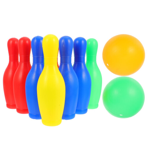 1 Set Bowling Spielset Für Interaktives -Kind-