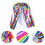Halloween Rainbow Cape Voorstelling Feest Cosplay Mantel 7
