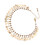 Delicate Fußkette Goldfarbenem Material Zur 1 1