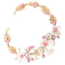 1pc Girl Hair Accessory Stylish Pearl Hair Band Girl Costume Hair Hoop