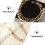 Delicate Fußkette Goldfarbenem Material Zur 1 11