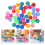 40 Stuks Meerkleurige Genummerde Plastic Ballen Partyspullen 9