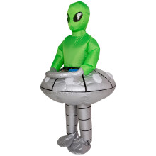 Kostium Nadmuchiwany Alien Kreskówkowy Zabawny