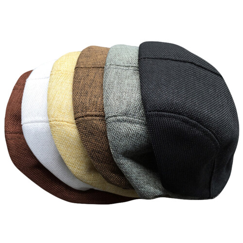 Beret Newsboy Hut Flachs 2