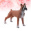 1 Cachorro Plástico Para Decoração 5