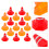 16 Unidades Mini Cones De Tráfego Para Miniatura 6