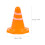 16 Unidades Mini Cones De Tráfego Para Miniatura 3