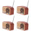 4Pcs Miniatura De Estilo Vintage Simulado Artesanato 7