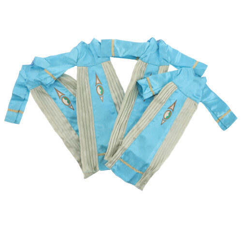 16 Peças Conjunto Túnica Robe Para Muçulmana 11 Polegadas 2