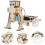 1 Set Roboter Zugroboter Wissenschaft 3