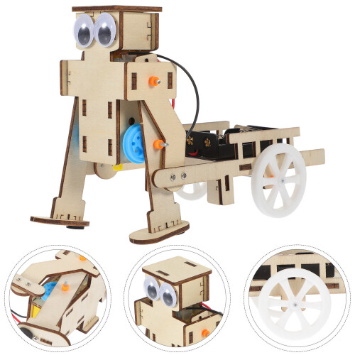 1 Set Roboter Zugroboter Wissenschaft 2