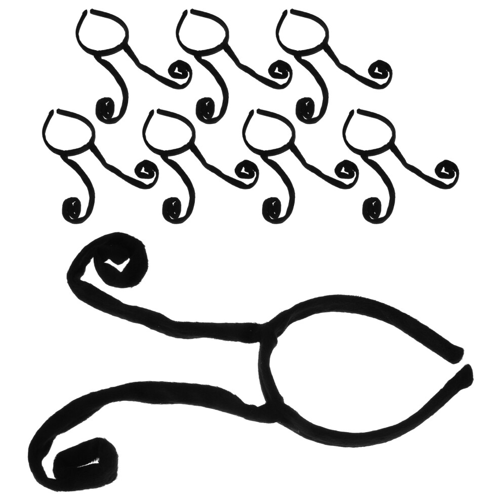 16 Sztuk Halloween Anteny Ogonowe HełM TaśMa Do WłOsóW Dekoracja-image