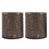 2Pcs De Couro Para Dados Acessório Entretenimento 7