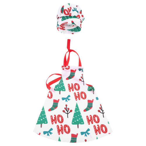 4 Conjuntos De Acessórios Para Bonecas De Natal Com E Chapéu 1