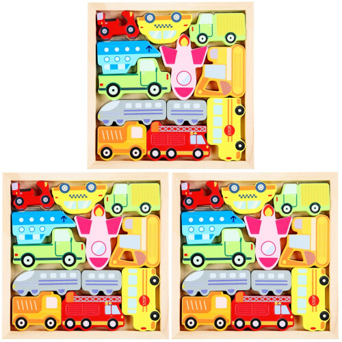 3Pcs -Cabeça Infantil Resistente Ao Desgaste Brinquedo Educativo 2