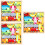 3Pcs -Cabeça Infantil Resistente Ao Desgaste Brinquedo Educativo 8