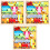 3Pcs -Cabeça Infantil Resistente Ao Desgaste Brinquedo Educativo 4