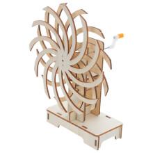 4 Sets DIY Science Drehteller Aus Holz Für Physikunterricht