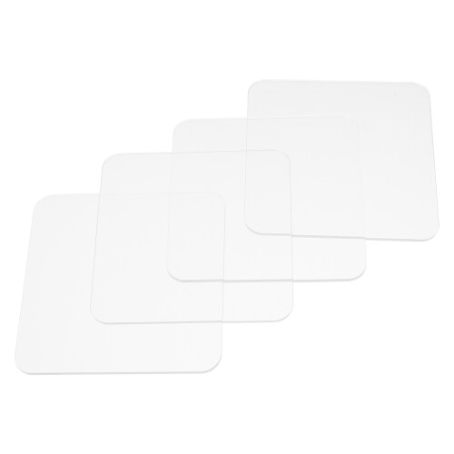 6 Unidades Suporte Acrílico Base Quadrada Para De 1