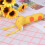 Peluche Animale Cartone Sonaglio Per Giraffa 10