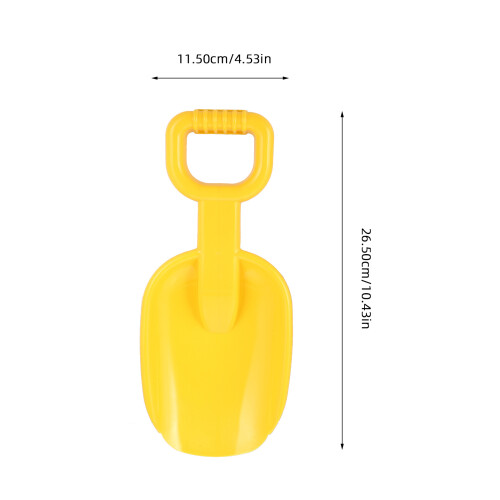 2St Plastskyfflar För Barn Sandspadar Färgglada Strandleksaker 2