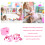 Schönheitskosmetikbox Tragetasche Haarstyling Make-up Set 9