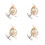 4Pcs Miniatura Francesa com Estojo e Suporte Decoração 9