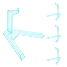 4St Lichtgroen Plastic Action Figure Display Stand Voor Model En Pop