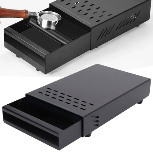 Coffee Knocks Box Drawer Stainless Steels Thickened Coffee 1