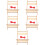 5 Sets Kinder Weefmachine Handgemaakt Weefspeer Educatief Speelgoed 9