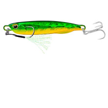 Scale Blade Lure 60G Sinking Vibration Baits For Bass Pike Perch Artificial Feather Color J