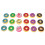 18 Unidades Borrachas De Donuts Decorativas Para Lápis 1