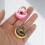 18 Unidades Borrachas De Donuts Decorativas Para Lápis 9