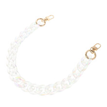 Bag Charm Ketting Transparant 1 17,7x0,8x0,2 Inch