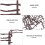 20Pcs Simulation Fence Hästkratt Stängsel Mini Trädgårdsgärd 9