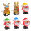 12 Unidades Brinquedo De Corda Natal Com Decorativa 2