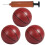 3 Pièces Mini Balles De Basket-Ball En PVC 1