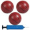 3 Pièces Mini Balles De Basket-Ball En PVC 3